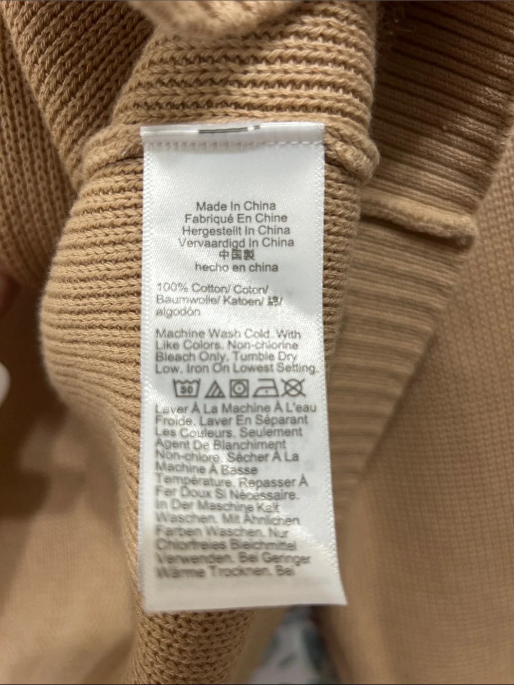 J. Crew NWT Marielle Crop Cardigan Jacket Size Medium Knit Cotton In Camel Tan
